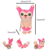 Muñeco De Peluche Furret Sentret Rosa Oscuro Y Marrón Kawaii Almohada De Peluche Scolipede Caterpie Juguete De Dibujos Animados Para Niños Y Adultos - details 6