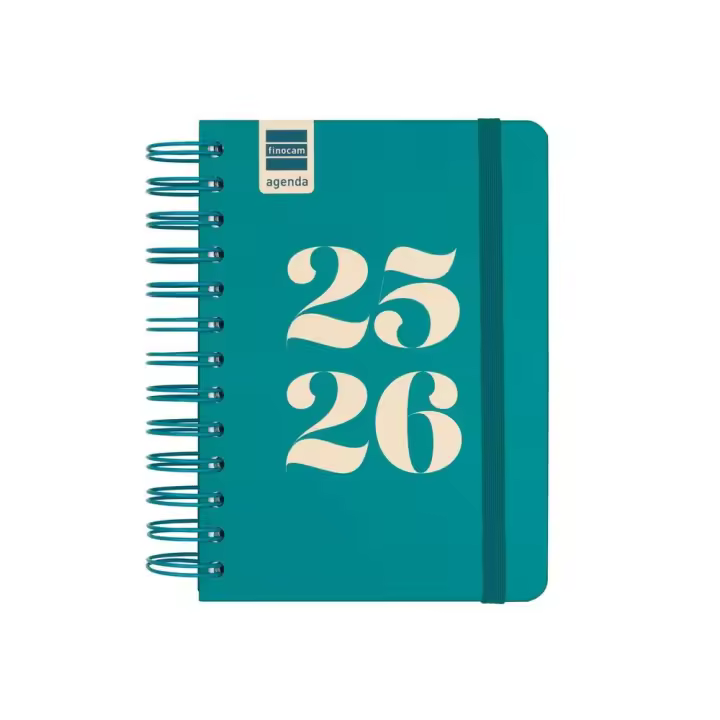 FINOCAM AGENDA ESCOLAR COSMO OCTAVO DP 25-26 AQUA AGENDAS CURSO - 1