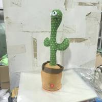 Juguete De Cactus Danzante Y Cantante Para Bebés Niños Y Niñas Registra Y Repite Lo Que Dice Planta De Algodón PP Para Jóvenes - details 9