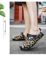 Zapatos De Moda Para Hombre Talla 47 Sandalias De Playa Casuales Con Agujeros Antideslizantes EVA Para Occasión Casual - details 20