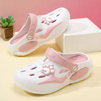 Sandalias De Jardín Para Mujer EVA Cómodas Con Tapa Para Uso Interior/Exterior En Casa Y Playa Suela Suave Transpirable Color Mixed - details 2