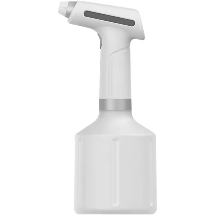 Regadera eléctrica para jardín, pulverizador eléctrico, recargable por USB, para el hogar, color blanco - 1