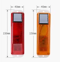 2Pcs Lámpara De Advertencia Solar LED Recargable Luz De Seguridad Para Conducción Nocturna Control De Chip Accesorios De Auto - details 4