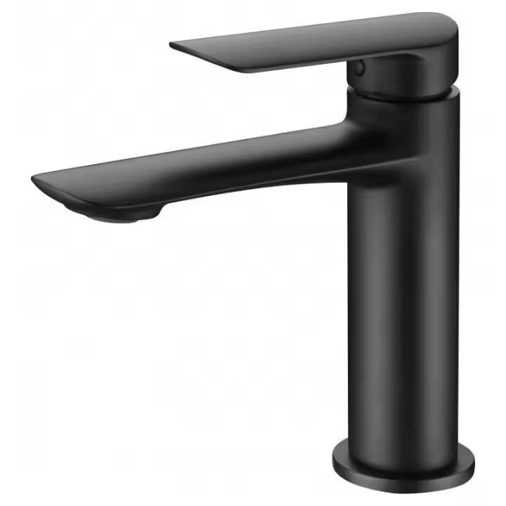 Imex Ural BDG040-1NG grifo monomando lavabo negro mate con cartucho cerámico de 35 mm - 1