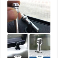 Juego De 4 Piezas De Palancas De Cerradura Para Puertas De Coche Universal Aluminio 49mm Seguridad Antipinchazos Para Automóvil - details 2