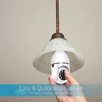 Cámara PTZ 1080P Tuya Con Visión Nocturna Y Audio Bidireccional Luz E27 WiFi Seguridad Doméstica Cámara De Vigilancia CCTV Inalámbrica - details 7