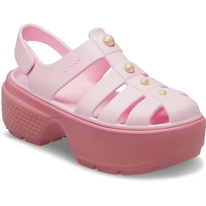Crocs Chanclas Stomp Fisherman Pearl Rosa - 1