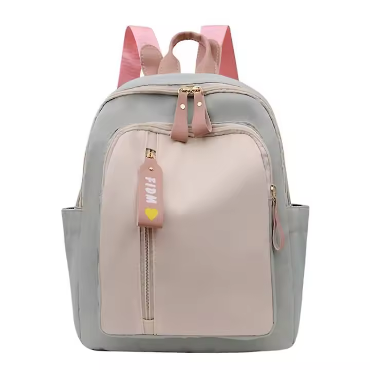 Mujeres adolescentes moda multi bolsillos mochilas mochila Bolsos de hombro gran capacidad bolsa viaje regalos - 1
