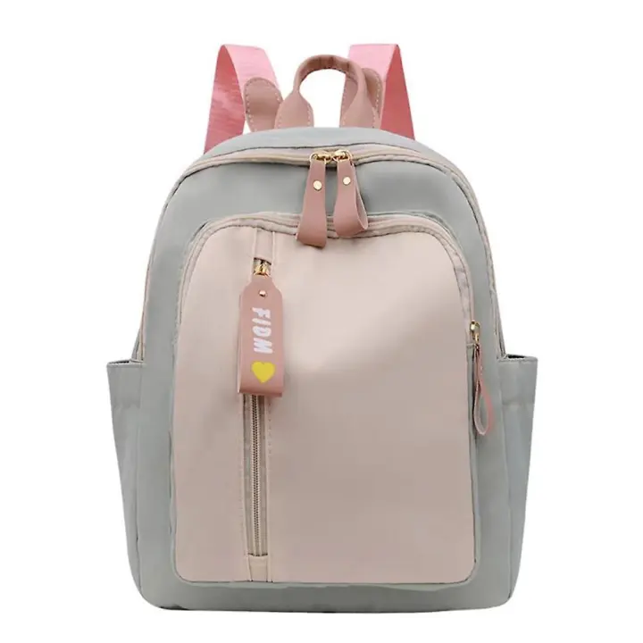Mujeres adolescentes moda multi bolsillos mochilas mochila Bolsos de hombro gran capacidad bolsa viaje regalos - 1