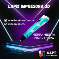 Bolígrafo 3D para Niños SAPT | Lápiz de Impresión 3D Educativo | Diseño Ergonómico | Compatible con Filamento PLA/ABS | Creatividad y Dibujo en 3D | Incluye Accesorios y Cable USB - details 1