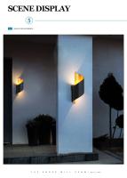 Lámparas De Pared Impermeables Para Exterior Iluminación De Pasillo Terraza Balcón Y Corredor Estilo Nórdico Moderno - details 12