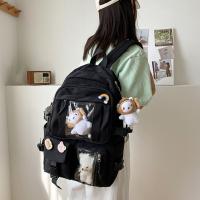 Bolsa De Libros Impermeable Multifuncional De Nylon Gran Capacidad Para Escuela Viaje Para Adolescentes - details 10