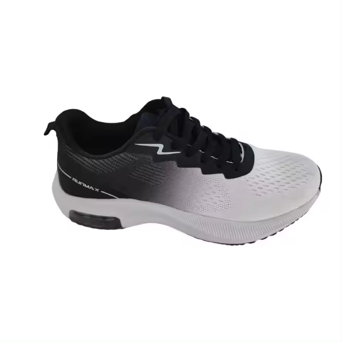 Mº7 DEPORTIVA GRIS-NEGRA MODERNA CON CORDONERA Y PLATILLA SUAVE SUELA MUY LIGERA IDEAL PARA PASEO ANDAR O TRABAJAR ES MUY COMODA Y SUAVE - 1
