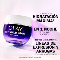 Olay Regenerist Retinol 24 MAX Crema Hidratante De Noche, Con Complejo Retinoide Y Niacinamida (Vitamina B3), Sin Fragancia, 50ml - details 2