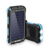Banco de Energía Solar 10000mah USB Dual y Linterna LED - details 2