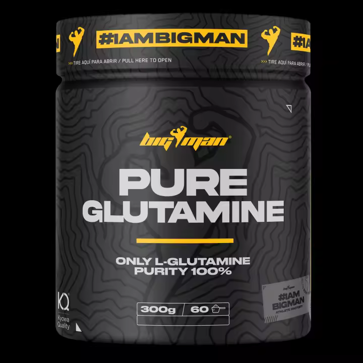 Bigman Bigman Glutamina Kyowa Quality™ 300 G - 100% Pura para Recuperación y Protección Muscular - 1
