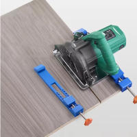 Guía Ajustable Para Sábanas Circulares Con Base De Millo Y Abrazaderas Para Posicionamiento Preciso De Máquinas De Corte Herramienta De Carpintería DIY - details 3