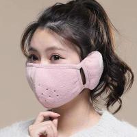 Mascarilla De Ciclismo Invernal Transpirable a Prueba De Viento Caliente Con Gorro Para Orejas Cubierta De Bricioleta Material De Poliéster Talla Única Para Mujeres - details 7