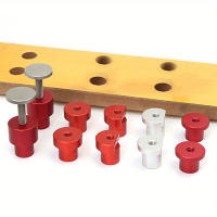 Mesa De Trabajo Con Levantador De Tornillos Para Bencina De 20mm Herramientas De Carpintería De Aluminio Preciso Con Agujeros De Perro Y Frenos De Freno Para Taller De Fabricación De Muebles - details 1