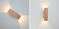 Lámpara De Pared LED 6W Moderna Y Sencilla Para Interior Iluminación Doméstica Para Dormitorio Sala De Estar Pasillo Decoración Aluminio AC85-265V - details 12