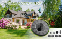 Bomba De Fuente Solar 2.5W Con 6 Boquillas Y Tubo De Agua De 4 Pies Para Baño De Pato Piscina Y Otros Lugares Al Aire Libre - details 8