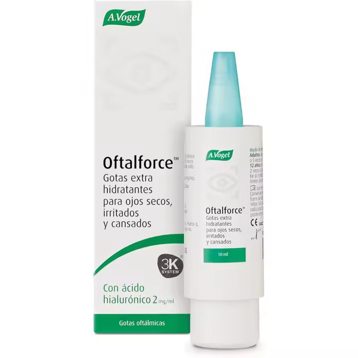 A Vogel  Oftalforce gotas 10 ml - Alivia Molestias en los ojos -Hidratación Rápida Y Persistente - 1