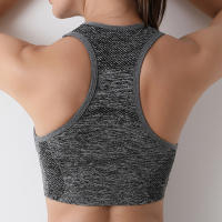 Chaleco De Gimnasio Fitness Transpirable Sujetador De Yoga Para Mujer Top Deportivo Push up Ropa Deportiva Para Correr - details 8