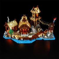 Kit De Luz LED Para Bloques De Construcción Vikingo Medieval 21343 Creativo Experto Juguetes De Bloques De Regalo (Sólo Luz LED) - details 2