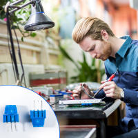 Kit De Potenciómetro Ajustable 10K Ohm Con Botón 12 Piezas Compatible Con Arduino Resistencia Variable Para Proyectos Electrónicos - details 4
