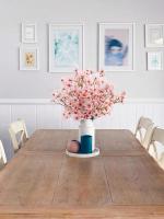 Bouquet De 40 Cm De Flor De Cerezo Artificial Para Decoración De Bodas Y Fiestas DIY Decoración De Hogar Para Sala De Estar Y Comedor En Vaso - details 6
