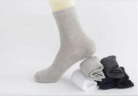 Calcetines De Algodón Puro Para Hombre Y Mujer 5 Pares Color Sólido Alta Calidad Transpirables Antibacterianos Negros Calcetines De Negocios - details 9