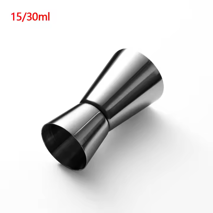 Jigger De Cocacola Doble Cabeza Medidor De Vino Y Líquidos Acero Inoxidable 15/30ml 25/50ml Herramientas De Barra Para Bebidas - 1