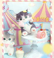 Muñeco De Peluche Gato De La Serie De Fiestas Mofusand 20cm Kawaii Juguete De Cosplay Animal De Peluche Para Niños Decoración Regalo Para Adultos - details 6
