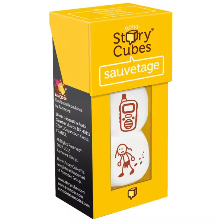 Juego de mesa story cubes ml rescates pegi 8 - 1