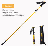 Palo De Caminar Plegable Para Senderismo Y Camping Con 5 Secciones Manija Antideslizante De Espuma Telescópico Fácil De Guardar Para Ancianos Material De Carbono Acero Inoxidable - details 15