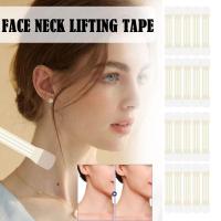 20pcs Cinta De Levantamiento Facial Y Cuello Adhesivos Invisibles Para El Cuello Con Bandas Elásticas Reemplazo De Cintas De Levantamiento - details 5