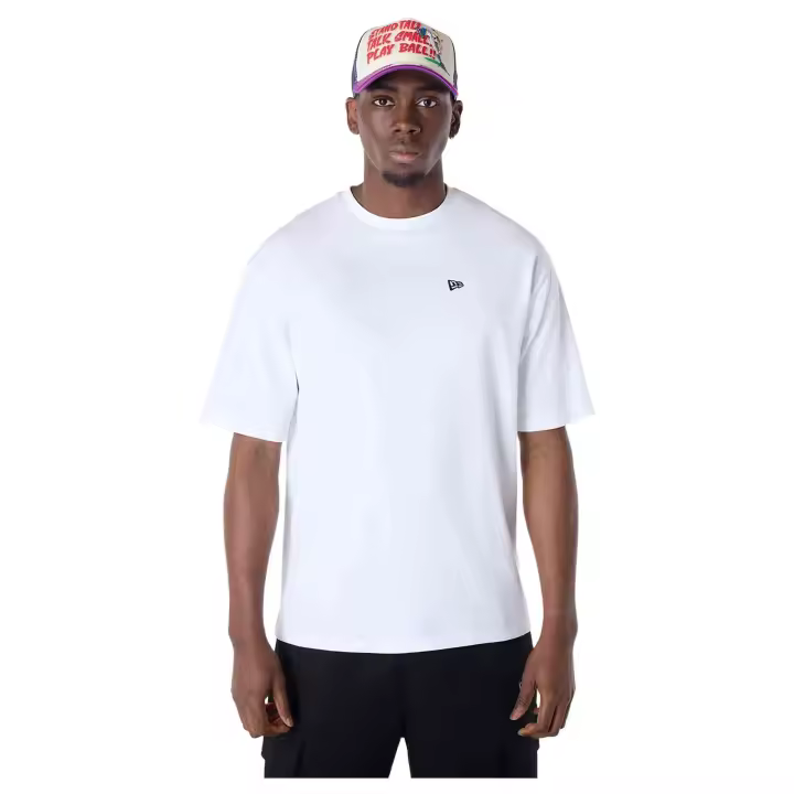 Camiseta de Manga Corta New Era  para hombre en color blanco - 1