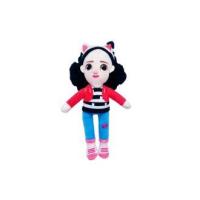 SOMY Casa de muñecas Gabby de dibujos animados para niños, juguete de peluche de , animales de peluche, coche de gato sonriente, abrazo de gato, regalos de cumpleaños para niñas SY - details 9