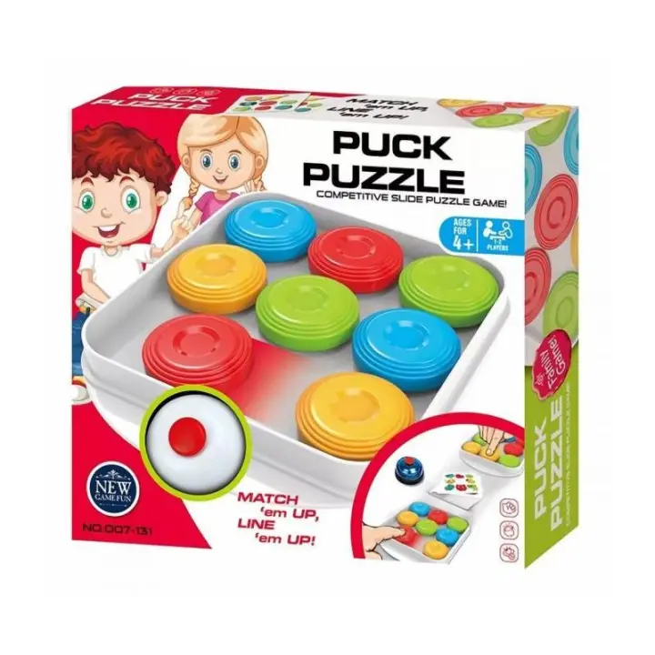 JUEGO DE MESA PUCK PUZZLE ROMPECABEZAS DE PANRITOS - 1