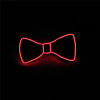 Lazo De Noche Luminosa Para Hombres Con LED Y Cable Eléctrico Brillante Para Fiesta Halloween Navidad Decoración De Barra Club Escenario Prop Ropa - details 7