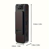 Cámara Corporal Ultra-Compacta con Visión Nocturna - Doble Alimentación (Batería/USB), Recargable, Grabadora de Seguridad HD 1080P - details 5