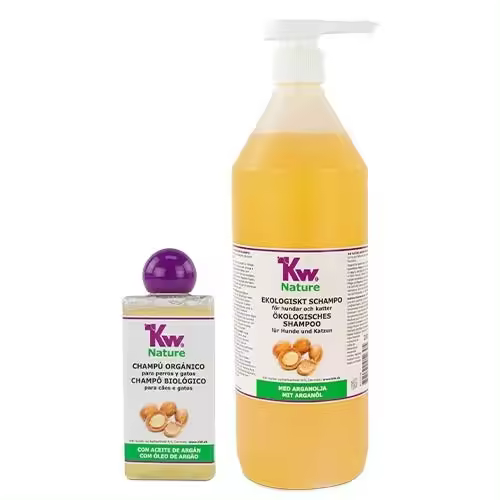 KW Champú Kw Nature con Aceite de Argán para Perros y Gatos - 1