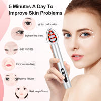 Dispositivo De Masaje Para Los Ojos EMS Con Terapia De Luz Roja Herramienta De Cuidado De La Piel Para Eliminar Bags Y Ojeras - details 0
