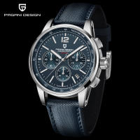 Reloj De Pulsera De Cuarzo Para Hombre PAGANI DESIGN 2024 Lujo Casual Resistente Al Agua 100M Cristal De Zafiro Acero Inoxidable VK63 Con Marcadores Arábigos Y Luz Trasera - details 9