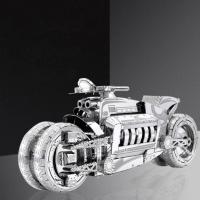Kit De Modelos De Rompecabezas 3D De Metal Para Motocicleta DIY Puzle Láser Juguete Para Niños Material De Metal - details 2