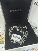 PANDORA ME Collar de Plata de Ley-Enlace Pequeño, Viene con un completo embalaje de Caja de regalo.45cm - details 0
