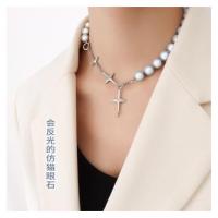 Encanto Pulsera de acero inoxidable para mujer, cadena de bola de acero de doble capa con corazón hueco, joyería para fiesta, amigos, los mejores regalos, pulsera de acero inoxidable de Color dorado para mujer, joyería étnica Cultural - details 6