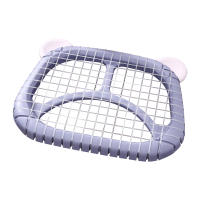 Cojín De Asiento PVC Para Alivio De La Presión Y Dolor De Espalda Malla Gris Verde Azul Rojo Tamaño 40x40x6cm Silla De Computadora Sumar Verano - details 6