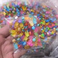 50/100 Pcs Encantadores Mini Tortugas Luminosas Para Decoración De Hogar Y Jardín Juguetes Para Niños Ornamentos Miniatura De Tortuga Que Brilla En La Oscuridad - details 1