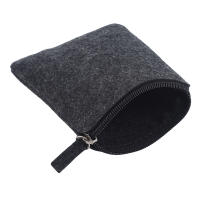 Monedero De Lana Para Hombres Y Mujeres Con Cargador De Moneda Mini Almacenamiento Tarjeta De Crédito ID Bolsa De Auriculares Estuche De Mano Casual Unisex - details 9